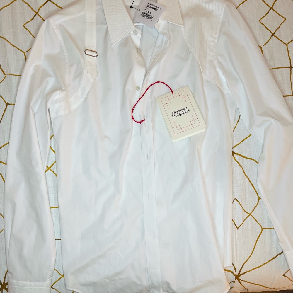 Alexander McQueen Harness Shirt sz16 (M)